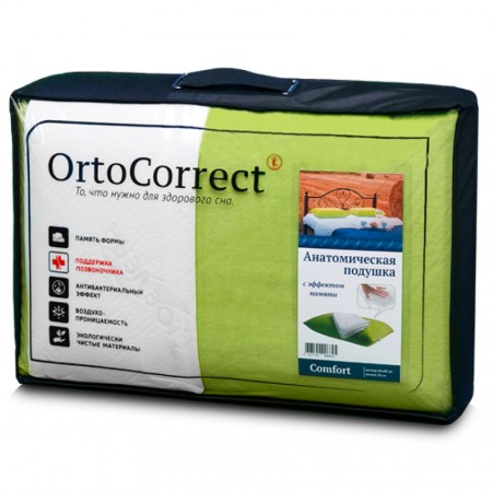 Подушка ортопедическая с эффектом памяти Comfort 60 см * 40 см * 13 см